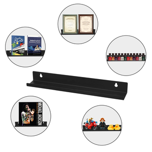 Kim Loại Vinyl Record Chủ Wall Mount Record Kệ Lưu Trữ Khung Cho Hiển Thị Nghe Ghi Bộ Sưu Tập Và Trang Trí - Product Image 5