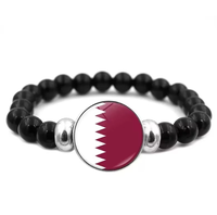 Drapeau de bureau du Qatar, drapeau national, accessoires de fanfare, ensemble de souvenirs, décorations pour événements sportifs, fêtes et célébrations