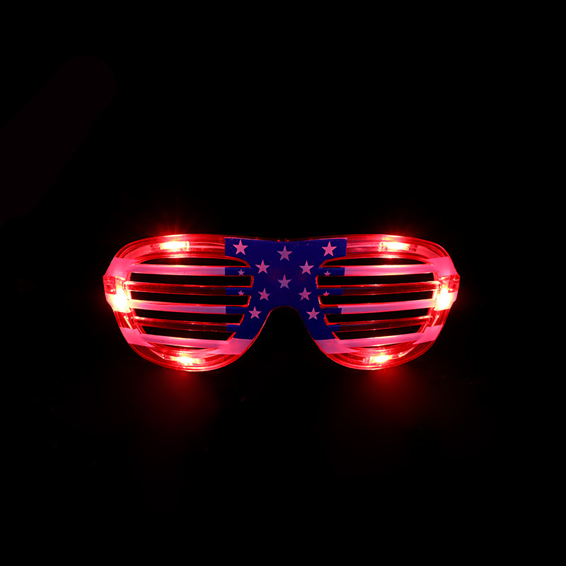 White (American Flag Glasses3)