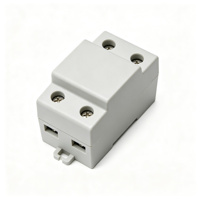 Dispositif de protection contre les surtensions T1 T2 AC SPD 1P+NPE 25kA 275V Iimp 7kA Parafoudre pour distribution principale