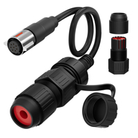 Adaptador Ethernet para Exteriores Multiusos, Impermeable IP67, Velocidad de Transmisión de 1200 Mbps, para Starlink Gen 3