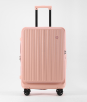 Maleta de Viaje Ejecutiva Expandible de Lujo Moderna con Ruedas Fijas de ABS+PC y Apertura Frontal, 20/24/28 Pulgadas, Gran Venta 2026