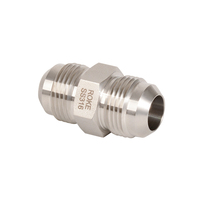 Raccord hydraulique en acier inoxydable à filetage mâle droit 37 degrés 1JN, adaptateur gaz/huile, connecteur de tube en acier au carbone avec filetage NPT/BSP