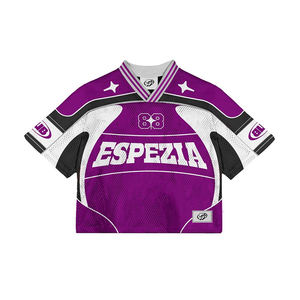 टन कस्टम युवा एक्स फुटबॉल जर्सी ने रेट्रो अमेरिकी ट्रेंडी विंटेज शर्ट को अधिक आकार दिया रेट्रो अमेरिकी ट्रेंडी विंटेज शर्ट शॉर्ट्स - Product Image 2