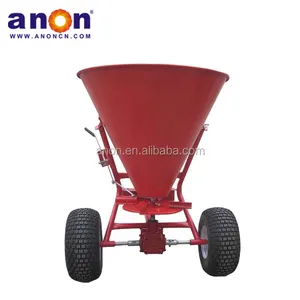 ANON farm fertilizer spreader tractor mounted cheapest mobile atv fertilizer spreader machine