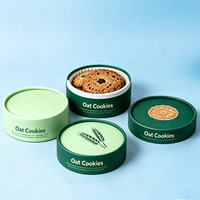 Boîtes Rondes en Papier de Qualité Alimentaire pour Thé, Biscuits, Pâtisseries, Gâteaux Basques, Résistantes au Four, Contenants Cylindriques