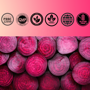 Cápsulas de Remolacha de Marca Privada OEM, Nitratos y Betalinas Naturales, 120 Cápsulas Veganas, Suplemento Dietético, Sin Gluten, Sin OMG - Product Image 5