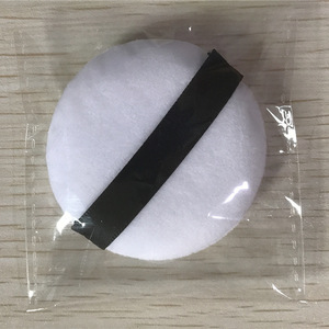 พัฟแต่งหน้าเนื้อกำมะหยี่สีขาวทรงกลม นุ่มพิเศษ ขนาด 55x12 มม. 58x10 มม. บรรจุภัณฑ์เครื่องสำอาง - Product Image 2