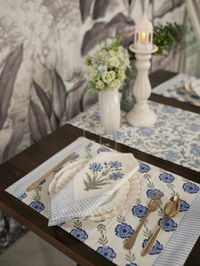 Napperons Ocean Murmur Style naturel imprimé fleuri décoration de la maison mariage fête de jardin chemin de Table napperon - Product Image 5