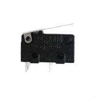 Micro-interrupteur Yongxing KW11 de haute qualité à prix compétitif, couleur noir et blanc, levier rotatif, homologué CE et UL