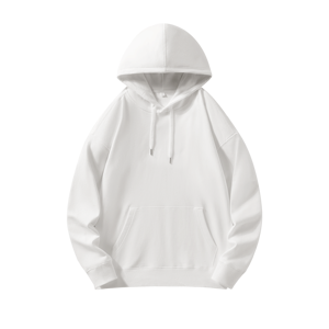 Fabricants de vêtements OEM personnalisés 100% coton surdimensionné conception impression logo hommes vierge mode unisexe sweats à capuche personnalisés - Product Image 5