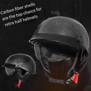 Usine de casque de demi-visage vente en gros casques de vélo bon marché, casques ouverts de <span class=keywords><strong>moto</strong></span> standard - Product Image 2