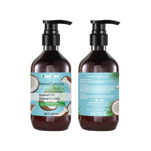 OEM grosir sampo kelapa bebas sulfat dan kondisioner Set Perawatan Rambut keriting Masker Perawatan Rambut Serum Rambut - Product Image 4