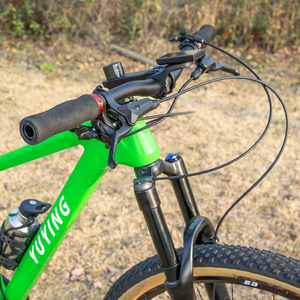Vélo de montagne électrique sans balais en carbone de 29,5 pouces, moteur de moyeu arrière 250W, <span class=keywords><strong>Deore</strong></span> 12 <span class=keywords><strong>vitesses</strong></span>, frein à disque hydraulique, batterie lithium, vélo de sport et de ville - Product Image 2