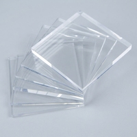 Panneaux en acrylique transparent sur mesure, multi-épaisseurs, découpe laser, pliage à chaud, bords polis pour écran de protection, protection de machine