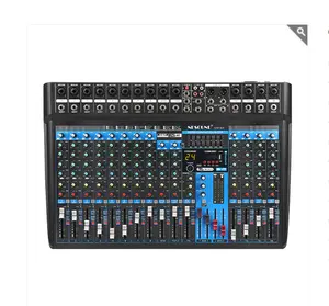 Professional Music Stereo DJ 16 Channel Mixer Audio with MP3 best Audio Mixer Console new design for ktv show church home