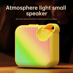 Mini haut-parleur Bluetooth avec éclairage RGB dynamique 360° °   Enceinte portable sans fil à son surround <span class=keywords><strong>pour</strong></span> chambre, fête, camping - Product Image 2