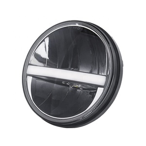 ASEND Nero lunetta riflettore luce di azionamento 12V 6500K con ambra accendere la luce 12 mesi di garanzia HA CONDOTTO il faro per jeep per <span class=keywords><strong>Hummer</strong></span> - Product Image 1