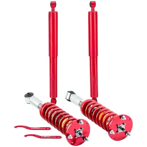 maXpeedingrods Front Strut Rear OEM Replacement Shock Kit for Ford F-150 04-08 Mark LT 06-08 RWD 4L3Z18124AA