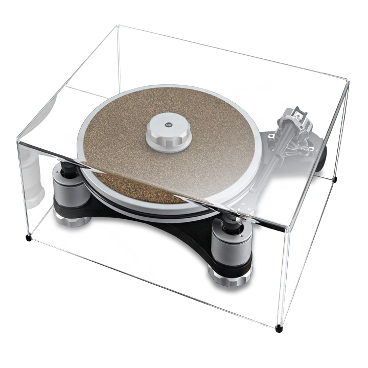 ターンテーブルケースクリア透明アクリルダストカバーレコード