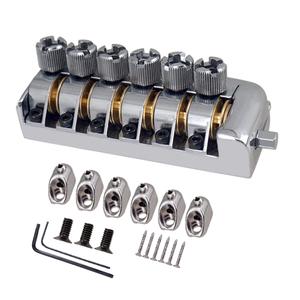 Alat ekor gitar elektrik, gaya <span class=keywords><strong>C</strong></span> kualitas tinggi bagian jembatan Tremolo untuk aplikasi senar Bass Headless - Product Image 5