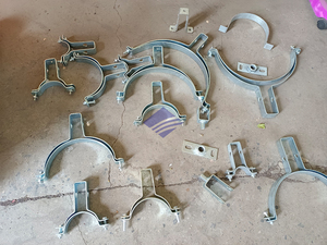 U loại Clip Chất lượng cao PVC Ống kẹp sắt mạ kẽm Ống thép không gỉ Ống kẹp máy - Product Image 2