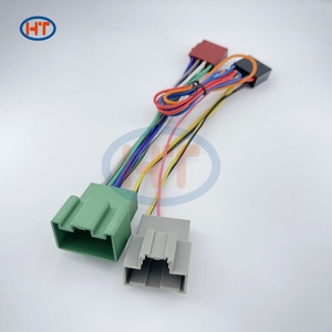 ISO kabel Perempuan memanfaatkan 15cm PVC mobil Stereo Adaptor konektor Radio kawat konektor Adaptor Plug Kit untuk mobil elektronik - Product Image 5