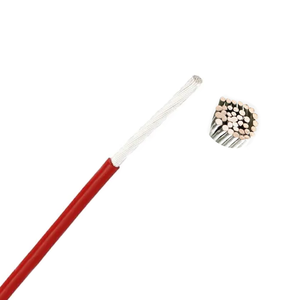 Precio de fábrica barato, caucho de <span class=keywords><strong>silicona</strong></span> de alta calidad, alambre de alta temperatura, alambre de cobre estañado, alambre eléctrico ignífugo - Product Image 5