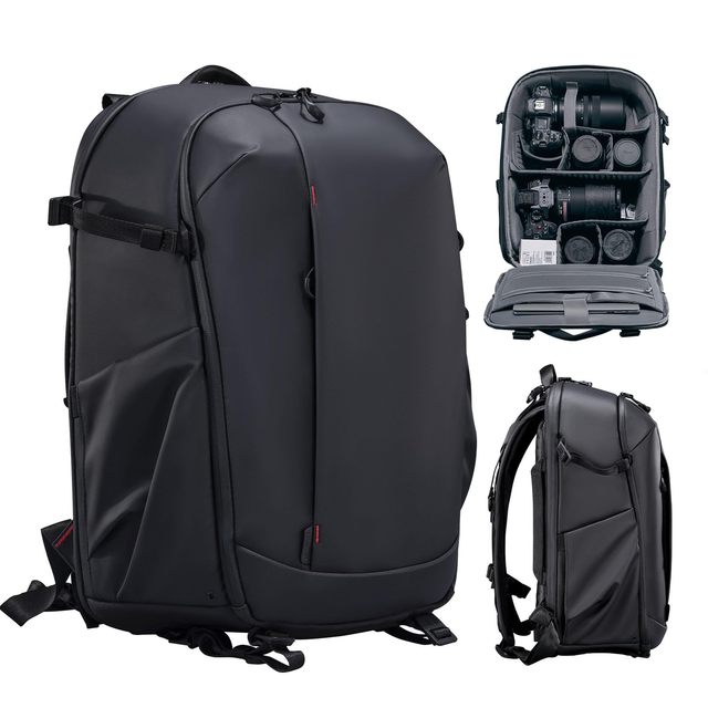 Waterproof Camera Backpack Professional DSLR Photography Bag Shockproof Large Capacity Outdoor Travel Camera Bag