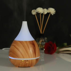 Diffuseur d'aromathérapie ultrasonique à grain de bois, humidificateur de 150 ml avec lumière LED pour la maison et le bureau - Product Image 4
