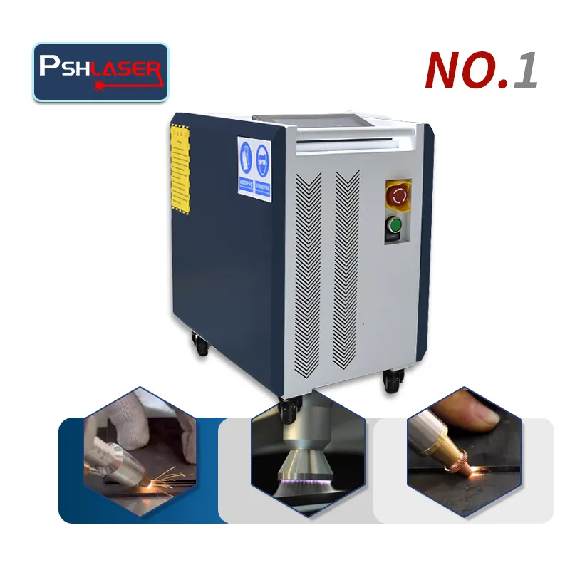 Handheld mini portable air cooling fiber 3 in 1 or 4 in 1 laser welding machine price 1000w 1500w laser welders for metal