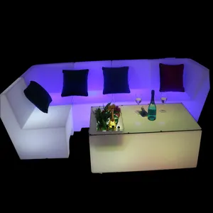 Bar all'aperto contatore/mobili da giardino RGB bar club led tavolo da cocktail del partito di tavoli e sedie per la vendita