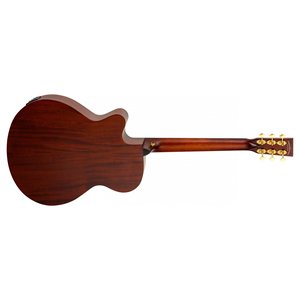Guitare acoustique Tanglewood, échelle 650 mm, corps en acajou, finition satinée naturelle, modèle cutaway - Product Image 2