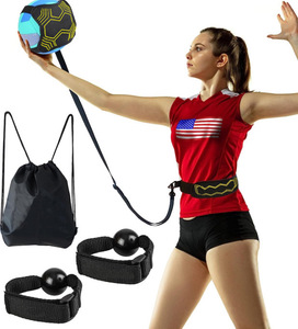 New Portable Foldable Football Training Device Ball Net Self Goal Kick Practice Adjustable Waist Belt <strong>Soccer</strong> Solo Trainer - Product Image 5