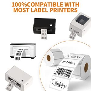 Waterproof Thermal Shipping Label <b>Sticker</b> Barcode Supermarket Self Adhesive Paper Label <b>Roll</b> for Promotion & Grocery Use - Product Image 5