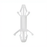 Entretoise de support de circuit imprimé en nylon à double tête de type aéronautique, colonne d'isolation en plastique à clipser pour montage de carte de circuit imprimé
