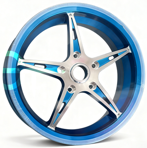 CNC Billet Motorcycle <b>Wheels</b> for Vespa - 12*3.0J Front & Rear Direct Fit | Tropical & Temperate Climate Adaptable - Product Image 1