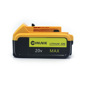 OEM ODM 교체 Winunik <span class=keywords><strong>20V</strong></span> 팩 배터리 5Ah 해머 드릴 머신 무선 드릴 용 리튬 이온 원통형 배터리 - Product Image 1