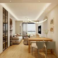 Design d'intérieur Japandi et scandinave pour appartement et villa |   Projets résidentiels de style bois naturel et crème