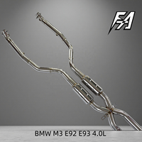 Système d'échappement haute performance pour BMW M3 E92 E93 V8 Coupé 2009-2013, tuyau d'échappement intermédiaire, soupape d'échappement électronique, silencieux