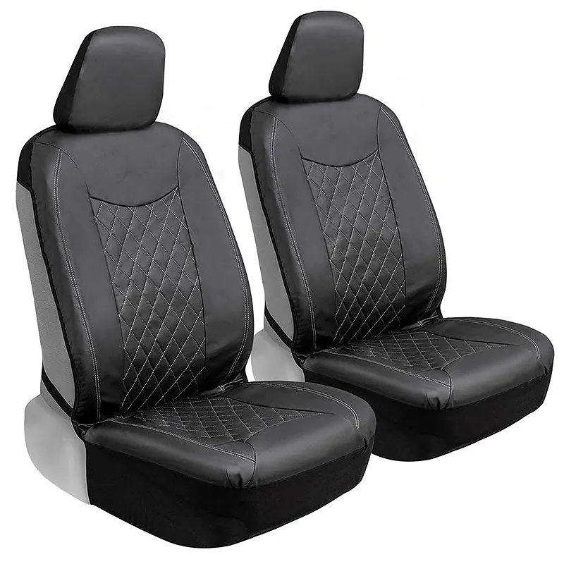 प्रीमियम मोटर वाहन सामने सीटें बाल्टी कार चमड़े की सीट के लिए शामिल किया गया हटाने योग्य Headrests के साथ वाहनों के लिए बनाया