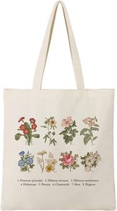 Sac fourre-tout personnalisable 100 % coton Maison D'Hermine Colmar, réutilisable avec fermeture éclair, sac de courses en toile naturelle Simpli-Magic - Product Image 2