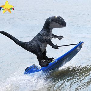 Funtoys Jurassic World Raptors disfraces <span class=keywords><strong>de</strong></span> dinosaurios inflables para adultos - Product Image 3