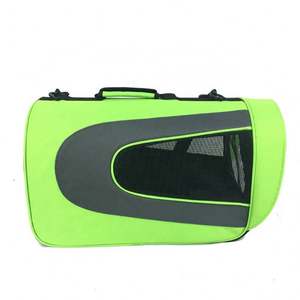 Customizable Black Pet Carrier Backpack XL Expandable Breathable Cloth Carrier Bag Zipper Closure Soft Animal Pattern Low MOQ - Product Image 3