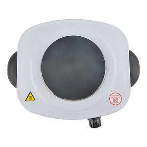 Placa Calefactora Eléctrica Portátil de Hierro Fundido de 1000W, Estufa Eléctrica de Sobremesa para Dormitorio, Oficina, Camping y Cocina - Product Image 1