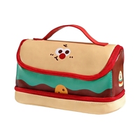Nouvelle Trousse de Bureau Mignonne 2026 - Grande Capacité, Toile Anti-taches, Fermeture Éclair - Design Unique pour Étudiants, École et Bureau