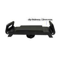 17mm boule prise Double traction ressort pince voiture téléphone support camion tablette montage remplacement