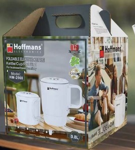 Hoffmans HM-2560 3-in-1 Foldable <b>Kettle</b> 0.8L 600W Portable Travel Pot Cup for Business Dormitory Africa Market Versatility on th - Product Image 6