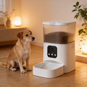 Factory Wholesale Smart Pet Feeder Portable Automatic Pet Feeder Pet Food Dispenser For Dogs Cats Pet Bowls & Feeders - Product Image 1