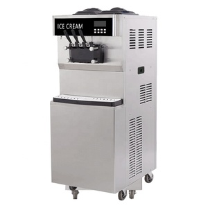 3 Flavor Soft Ice <b>Maker</b> Frozen <b>Yogurt</b> Machine 18L/H LCD Display - Product Image 1
